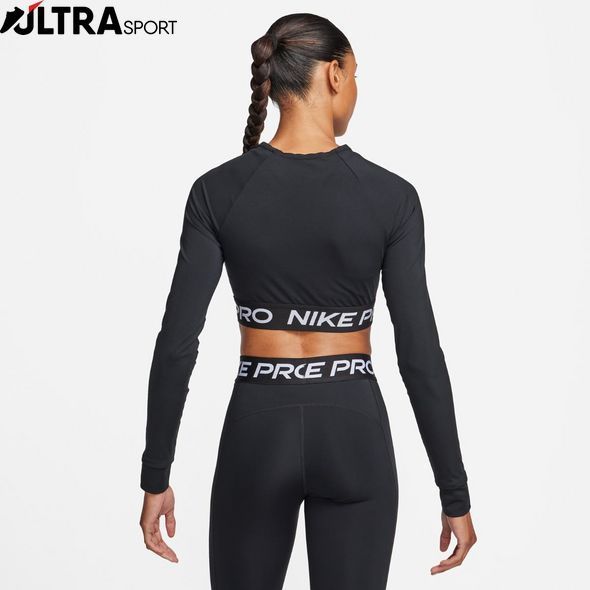 Лонгслив женский Nike Pro Df 365 Crop Ls FV5484-010 цена