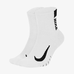 Носки Nike U Nk Mltplier Ankle 2Pr SX7556-100 цена