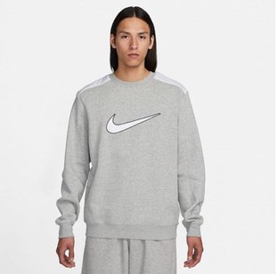 Толстовка Nike M Nsw Sp Flc Crew Bb FN0245-063 ціна