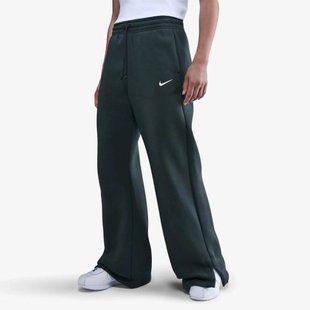 Женские брюки NIKE W NSW PHNX FLC HR PANT WIDE 2 IH1011-390 цена