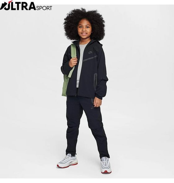 Детская толстовка NIKE B NSW TCH WVN FZ JKT-PD HQ8911-010 цена