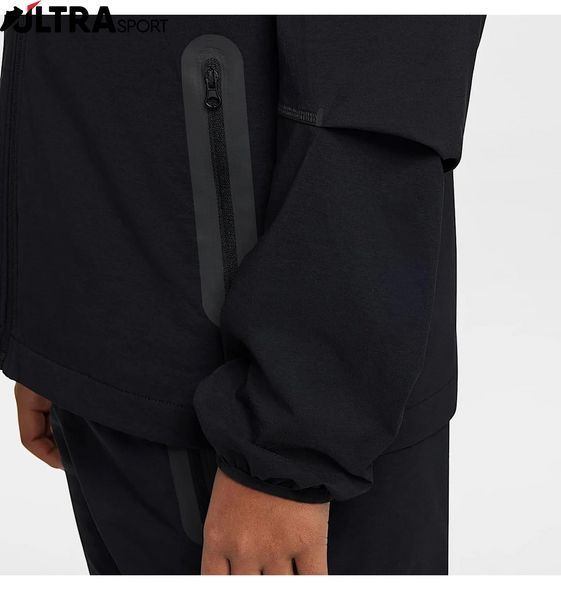 Детская толстовка NIKE B NSW TCH WVN FZ JKT-PD HQ8911-010 цена