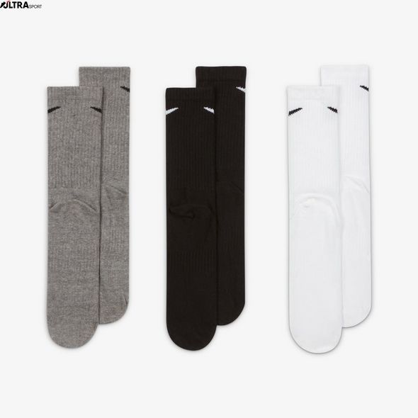 Носки Nike U Nk Everyday Ltwt Crew 3Pr SX7676-964 цена