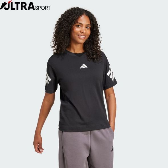 Женская футболка Future Icons 3-Stripes Sportswear JE0237 цена