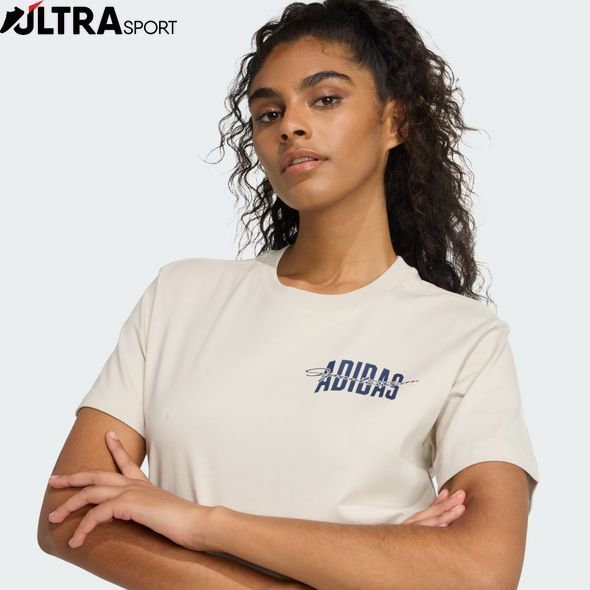 Женская футболка Collegiate Graphic JM4348 цена