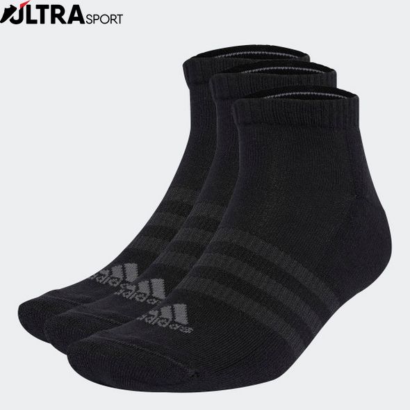 Три пари низьких шкарпеток Cushioned Low-Cut Socks Performance IA3944 ціна