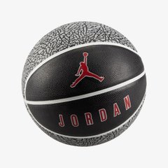 М'Яч Баскетбольний Jordan Playground 2.0 8P Deflated Wolf Grey/Black/White/Varsity Red 07 J.100.8255.055.07 ціна