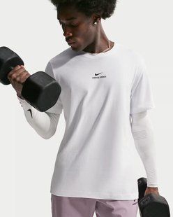 Чоловіча футболка NIKE M NK DF TEE STD PRO IH1947-100 ціна