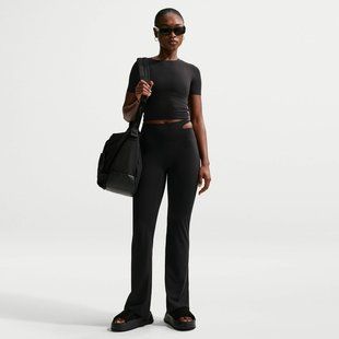 Жіночі штани NIKE W NK DF ZENVY HR FLARE CS IB9115-010 ціна
