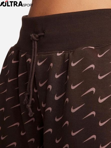 Спортивні штани жіночі Nike W Nsw Phnx Flc Os Aop Swtpnt ціна