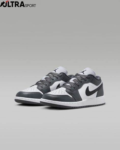 Кроссовки подростковые Nike Air 1 Low Iron Grey 553560-152 цена