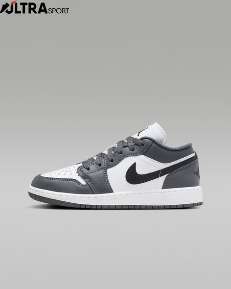 Кроссовки подростковые Nike Air 1 Low Iron Grey 553560-152 цена