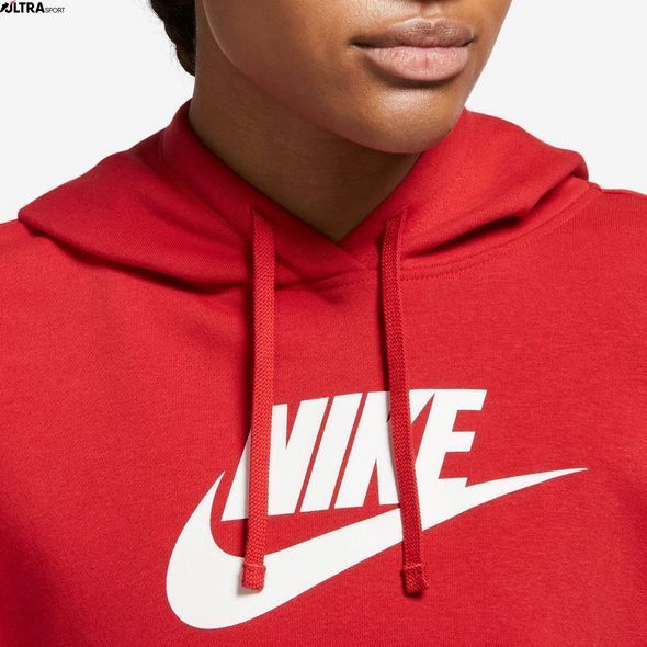 Толстовка Nike W Nsw Club Flc Gx Crop Hdy DQ5850-657 цена