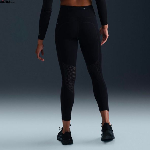 Легінси жіночі Nike W Fast Mr 7/8 Tight Nvlt HV8900-010 ціна