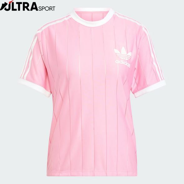 Футболка жіноча Adicolor 3-Stripes Pinstripe IY7229 ціна