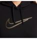 Худі Nike Club Fleece Shine Po Hoody Black FB8763-010 ціна