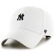 Кепка Mvp 47 Brand Mlb New York Yankees Base Runn BRMPS17WBP-WHA цена