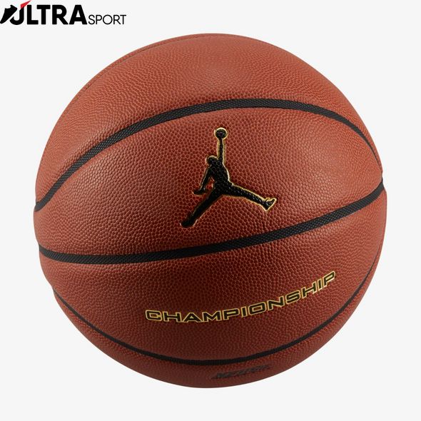 Мяч Баскетбольный Jordan Championship 8P Deflated Nfhs Amber/Black/Metallic Gold/Black 07 J.100.8251.891.07 цена