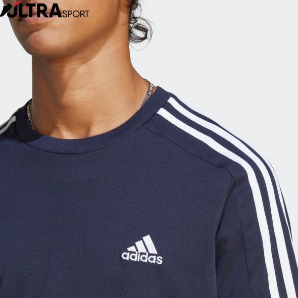 Футболка Essentials Single Jersey 3-Stripes Adidas IC9335 цена