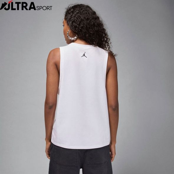 Женская майка JORDAN W J FLT SLVLS GFX TEE GR HV0223-100 цена