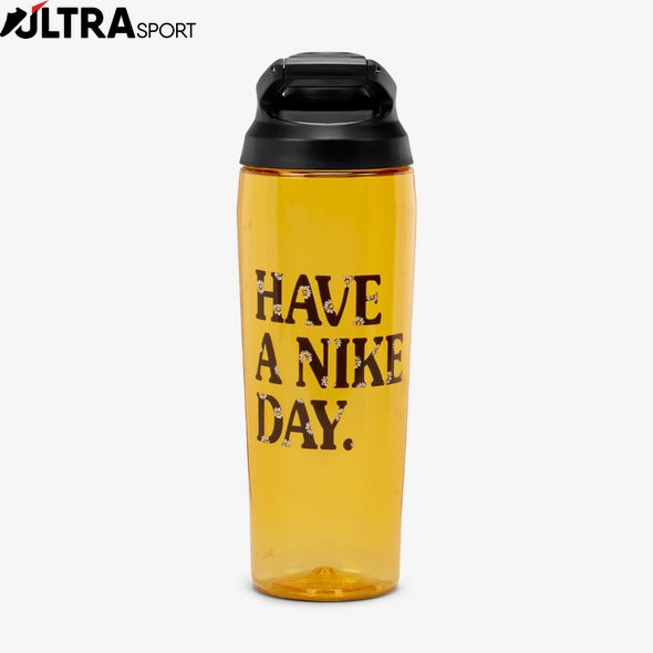 Пляшка Nike Tr Hypercharge Chug Bottle 24 Oz Graphic Dark Sulfur/Black/Black 24Oz N.100.1936.758.24 ціна