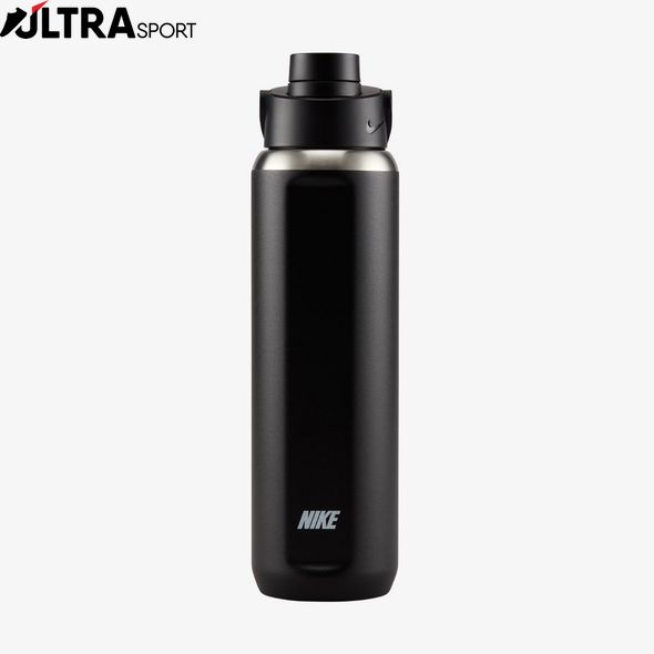 Бутылка Nike Ss Recharge Chug Bottle 24 Oz Black/Black/White 24Oz N.100.3311.091.24 цена