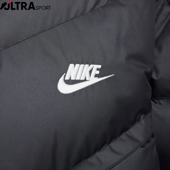 Чоловіча куртка Nike M Sf Wr Pl-Fld Hd Parka FB8189-010 ціна