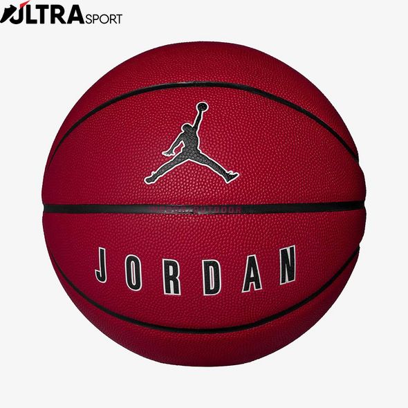 М'Яч Баскетбольний Jordan Ultimate 2.0 8P Deflated University Red/Black/White/Black 07 J.100.8254.651.07 ціна