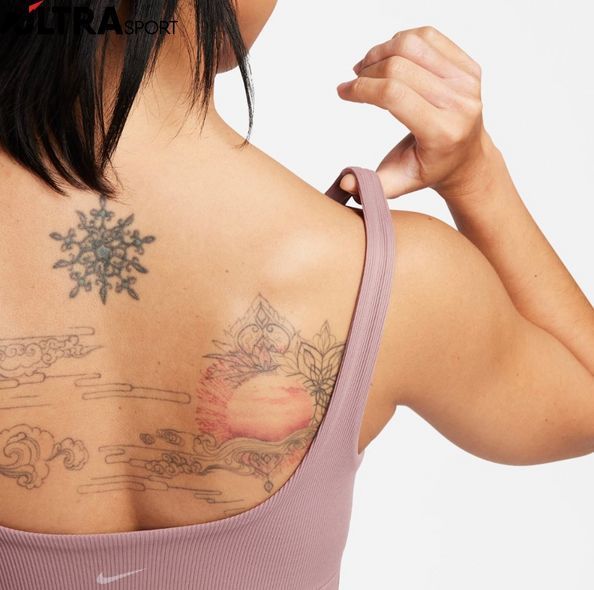 Топ женский NIKE W ALATE SOLO RIB BRA FQ0410-208 цена