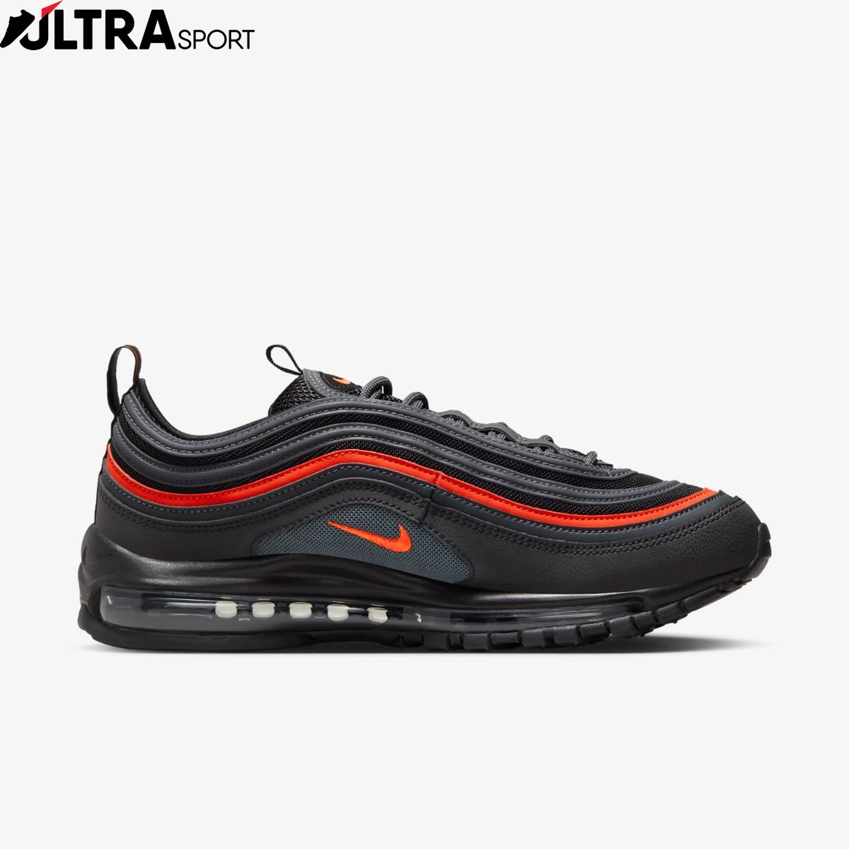 Air max 97 black with sales red tick