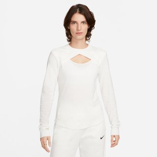 Женская футболка С Длинным Рукавом Nike W Nsw Cut Out Ls Top Sc DV8214-133 цена