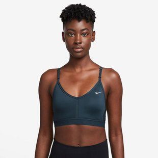 Женское бра NIKE W NK INDY V-NECK BRA CZ4456-478 цена