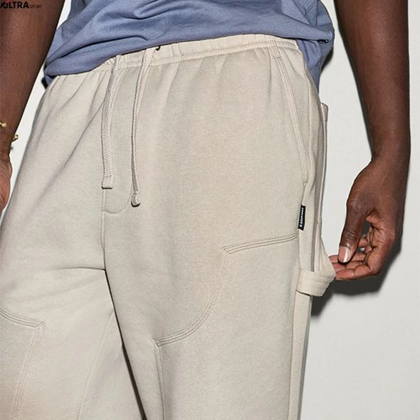 Мужские брюки CONVERSE DOUBLE KNEE SWEATPANT CVM6B513-PYR цена