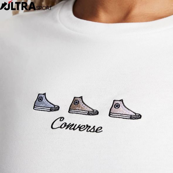 Жіноча футболка CONVERSE CHUCK TAYLOR 10027753-286 ціна