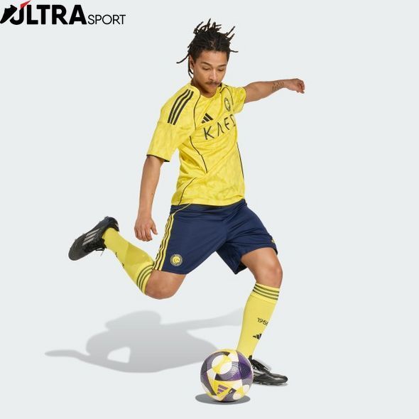 Домашние шорты мужские Al Nassr FC 25/26 Home Performance JN7984 цена