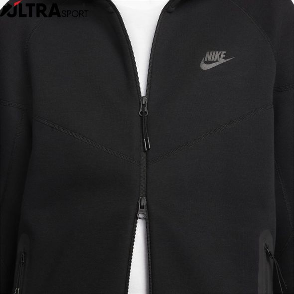 Толстовка Nike M Tch Flc Fz Wr Hoodie FB7921-010 цена