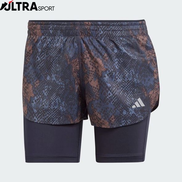 Спортивные Шорты Adidas Run Fast 2-In-1 Shorts Hs8612 HS8612 цена