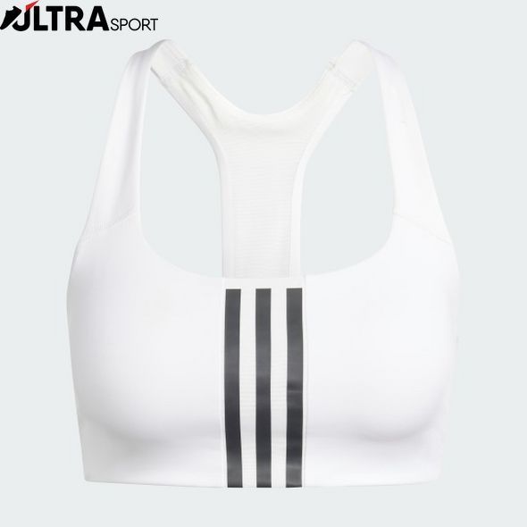 Спортивное бра женское Powerimpact Training Medium-Support 3-Stripes Performance IT6622 цена