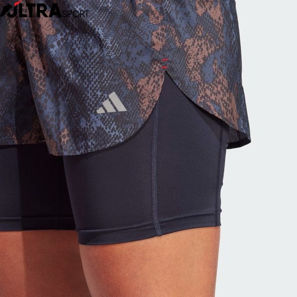 Спортивные Шорты Adidas Run Fast 2-In-1 Shorts Hs8612 HS8612 цена