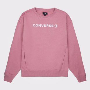 Світшот жіночий Converse Wordmark Boyfriend Crew 10025688-698 ціна