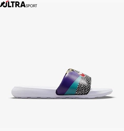 Шльопанці жіночі Nike Victori One Slide Print White CN9676-104 ціна