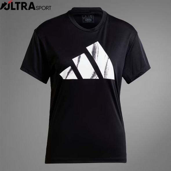 Женская футболка Adidas Run It Brand Love Tee Black HY6970 цена