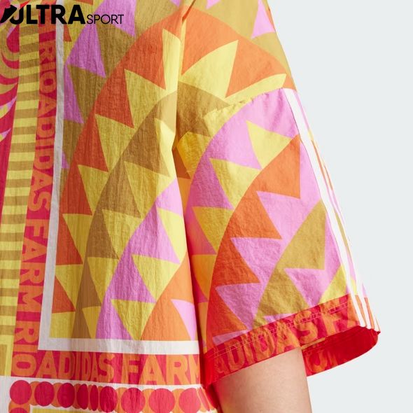Рубашка жіноча Adidas X Farm Rio Shirt Yellow/Orange IT7266 ціна