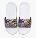 Шльопанці жіночі Nike Victori One Slide Print White CN9676-104 ціна