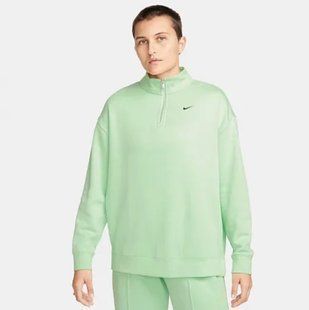 Женская толстовка Nike Top In Fleece Oversize Green FZ4633-376 цена