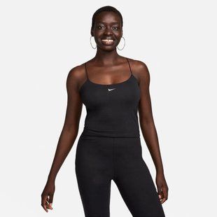 Женская майка NIKE W NSW NK CHLL KNT CAMI FN3685-010 цена