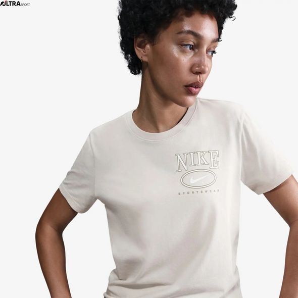 Футболка жіноча Nike Club IB2447-104 ціна