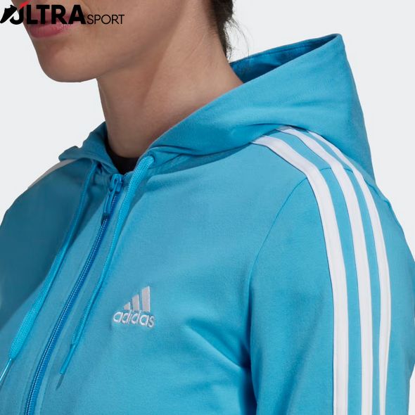 Толстовка Adidas Essentials 3-Stripes Full-Zip HL2057 цена