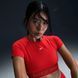 Женский топ NIKE W NP Dri-FIT SS CROP TOP TT GX HM6369-657 цена
