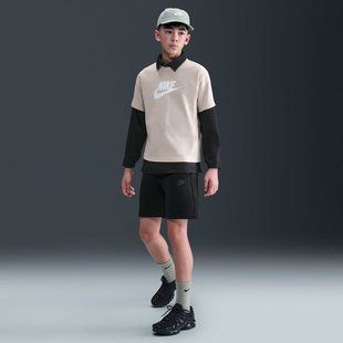 Дитячі шорти NIKE B NSW TCH FLC SHORT - PD HV1196-010 ціна